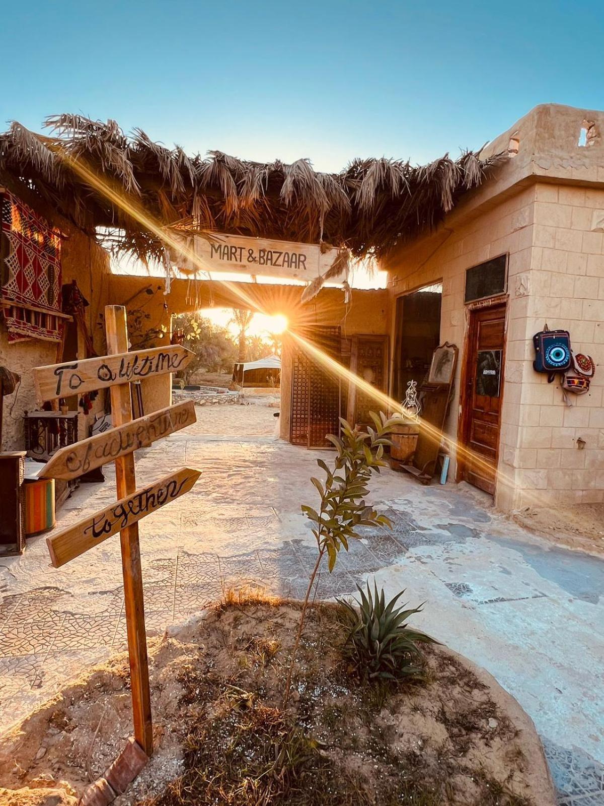 Aghurmi Siwa Ecolodge & Salt Cave Siwa Oasis Exterior photo